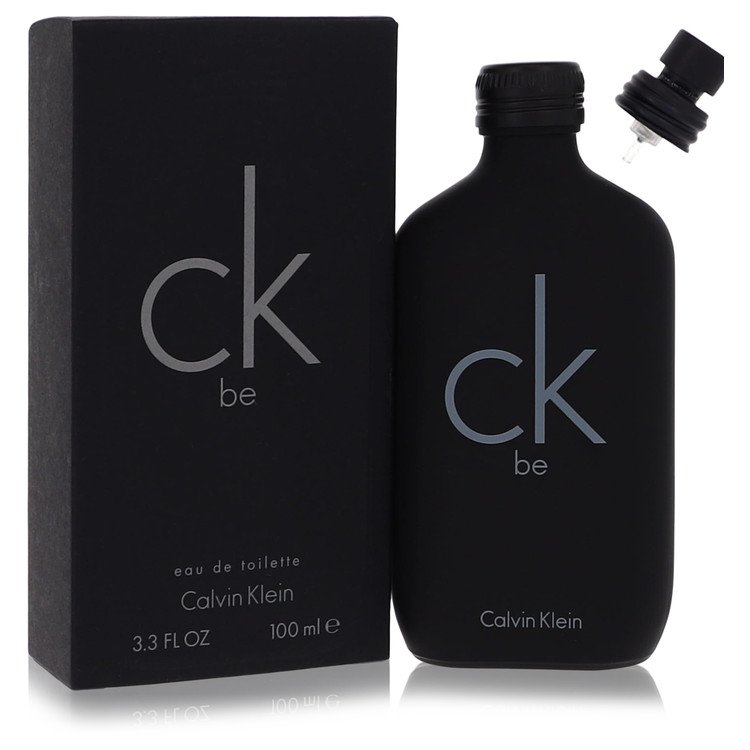 Calvin Klein CK be eau de toilette spray bottle with matching box, 3.4 oz.
