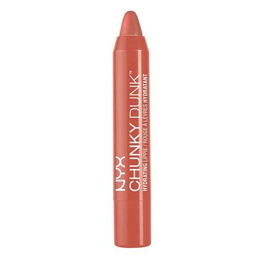 Hydrating lippie in warm terracotta with twist-up bullet applicator tip