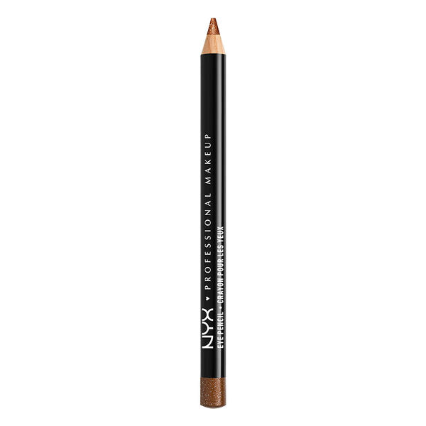 NYX slim eye pencil with bronze glitter tip
