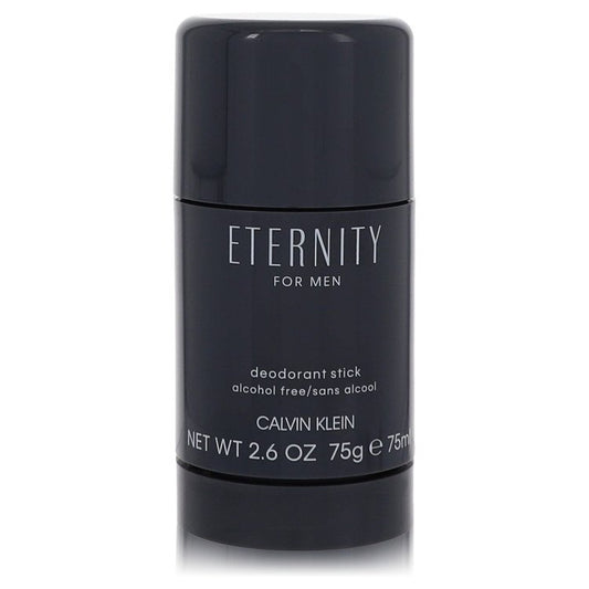 Calvin Klein Eternity for Men deodorant stick, black cylindrical tube with logo text