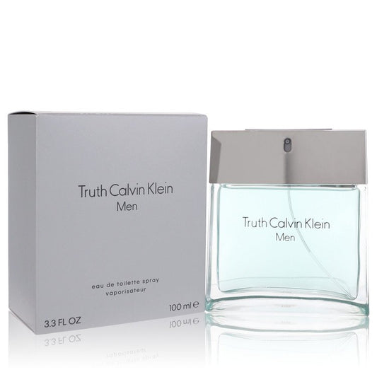 Calvin Klein Truth Men eau de toilette spray bottle with box, 3.3 fl oz