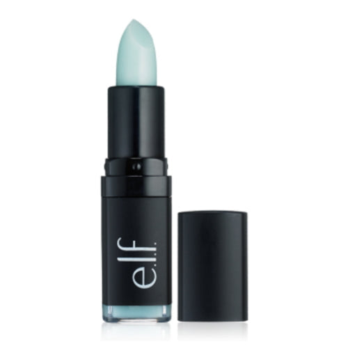 E.L.F. Studio lip exfoliator stick with mint-colored tip in black tube