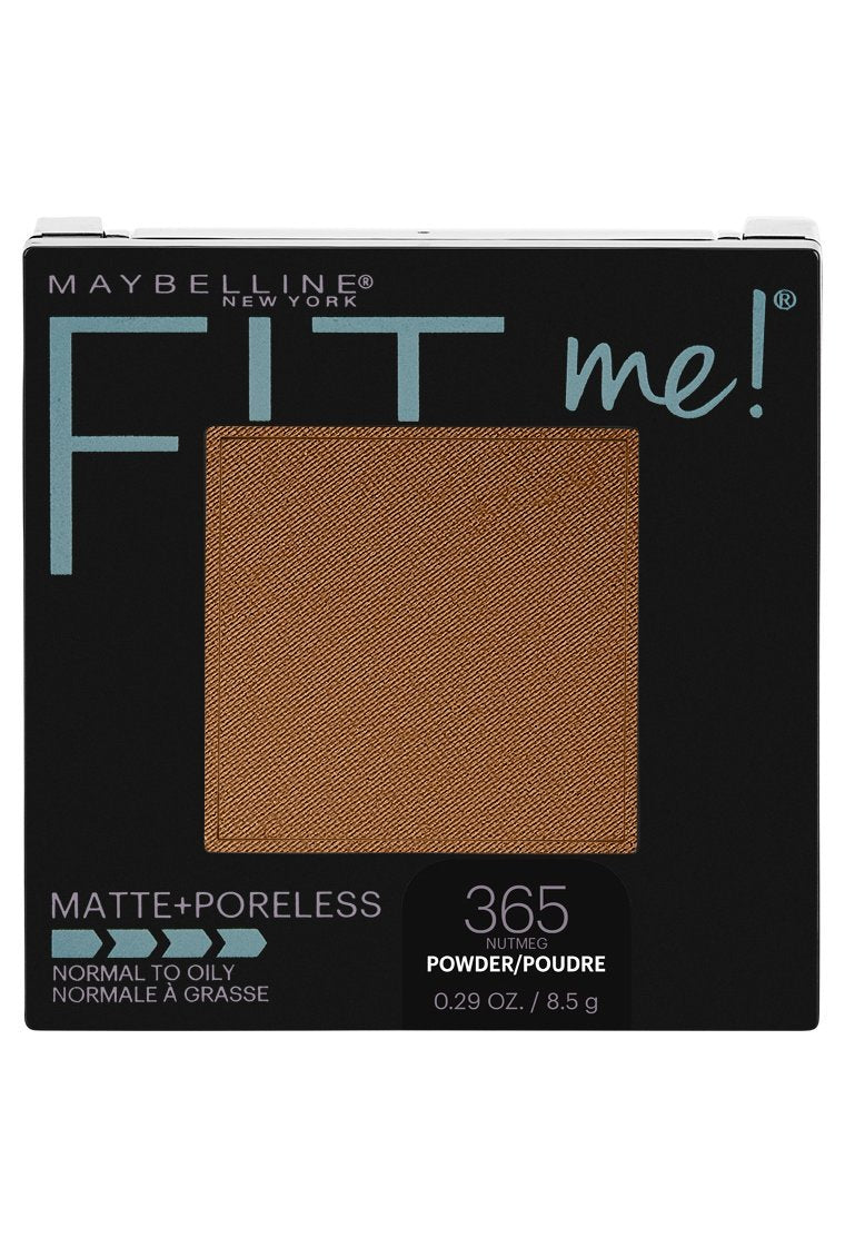 Maybelline Fit Me Matte+Poreless powder compact, Nutmeg 365 shade