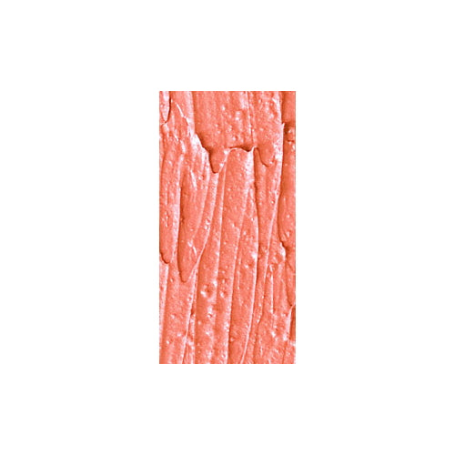 Light pink lipstick swatch with thick, creamy texture.