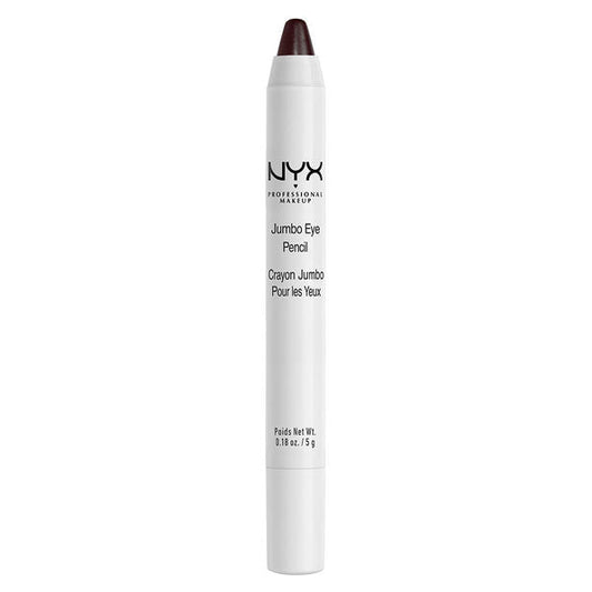 NYX Jumbo Eye Pencil in deep berry shade, retractable crayon style