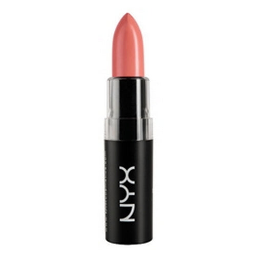 NYX matte lipstick in rose shade with bullet tip and black casing
