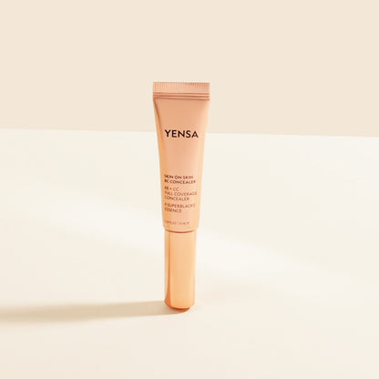 Yensa BB+CC concealer tube with orange-beige cream, full-coverage