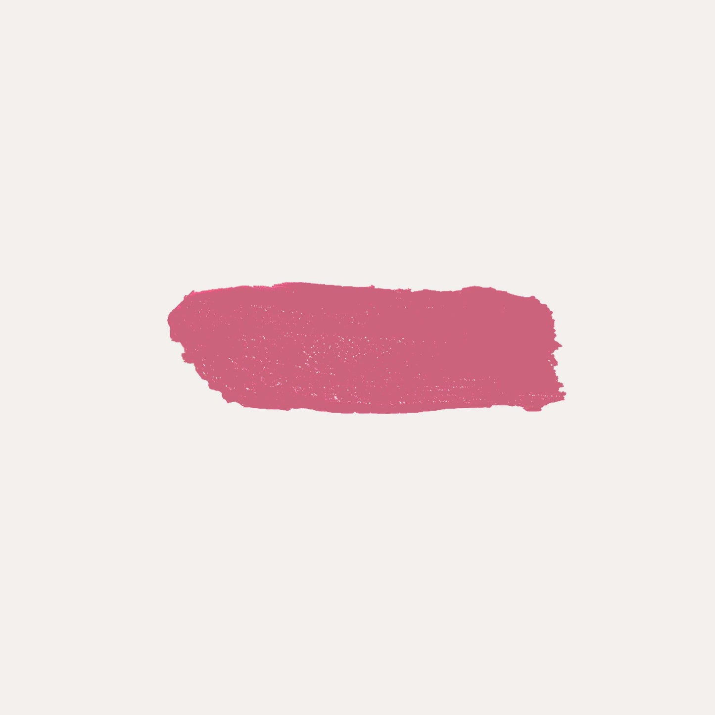 Berry-pink cream blush swatch, thick horizontal smear