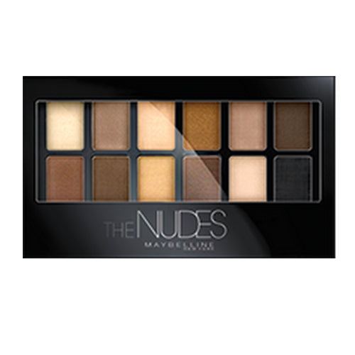 12-pan nude eyeshadow palette in The NUDES case
