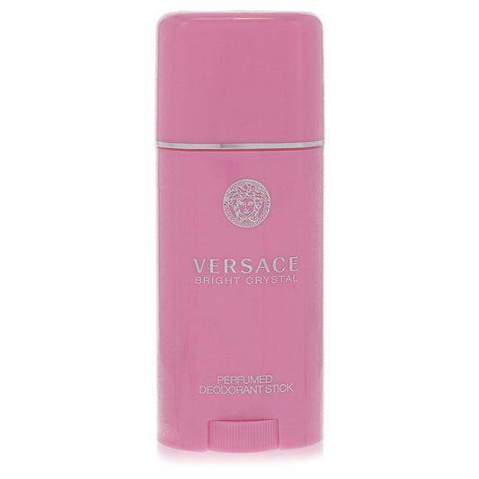 Pink Versace Bright Crystal deodorant stick with flip-top cap